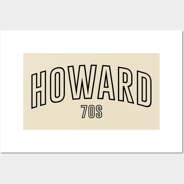 HOWARD 70S Wall Art by Aspita